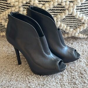 Guess Black Heeled Boots with Stiletto Heel